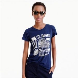 J Crew Graphic T-Shirt XXS